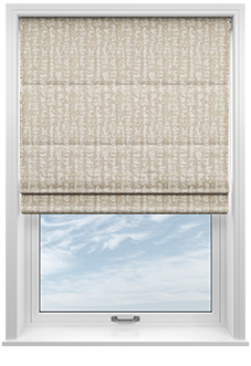 Urbanite, Ivory Glint - Roman Blind
